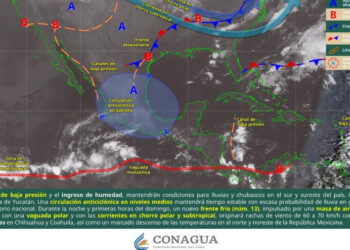 Frente frío 13 provocará heladas y bajas temperaturas en México