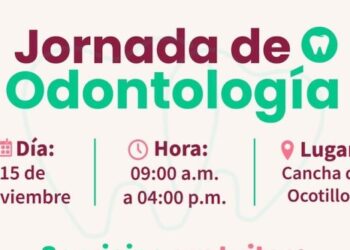 Realizarán Jornada de odontología en cancha de Ocotillo 2