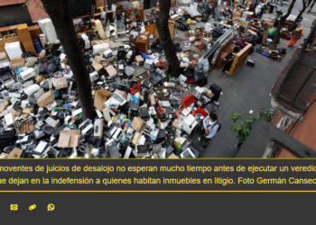 Al día, jueces dictan seis desalojos de inmuebles en CDMX