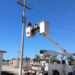 Continúa Ayuntamiento de Guaymas con la instalación de lámparas