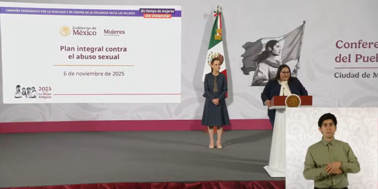 Gobierno de Sheinbaum lanza Plan Integral contra el Abuso Sexual