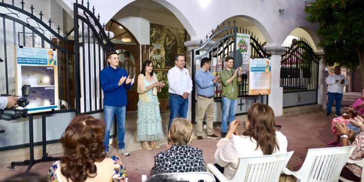 Entrega Alcalde obra ganadora de Presupuesto CRECES en colonia San Ángel