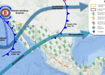Primera tormenta invernal se espera deje nevadas en la sierra