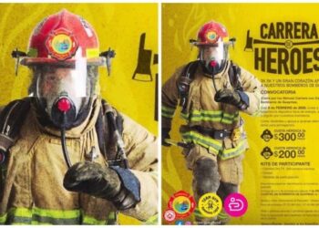 Proyectan carrera en apoyo a Bomberos de Guaymas