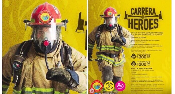 Proyectan carrera en apoyo a Bomberos de Guaymas