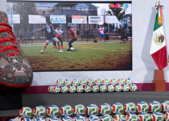 Queremos que el futbol llegue más allá de las canchas: Sheinbaum