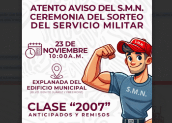 Posponen ceremonia del sorteo del Servicio Militar Nacional