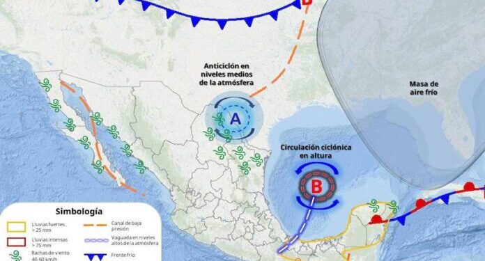 Temperatura ambiente de entre los 35 a 40 grados, para hoy
