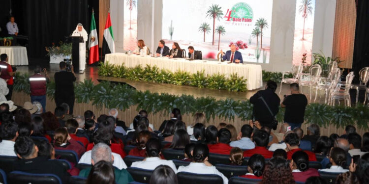 Inauguran Cuarto Festival Internacional de la Palma Datilera en México: UES