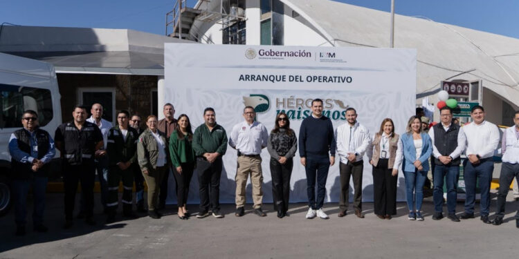 Inicia en Sonora el Operativo Especial de Invierno 2025 del Programa Héroes Paisanos