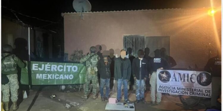Mesa Estatal de Seguridad retira de las calles más de 2 millones de dosis de droga, armas y cartuchos en Sonora