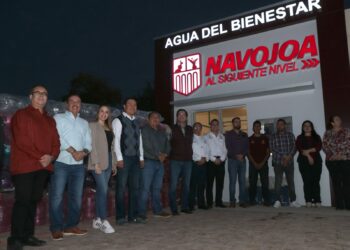 INAUGURA ELÍAS RETES EN ETCHOHUAQUILA PRIMERA PURIFICADORA DE AGUA DEL BIENESTAR