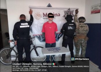 DETIENE SSPM EN OPERATIVO MIXTO A 5 PERSONAS, ASEGURAN DROGAS, ARMA BLANCA Y DE FUEGO
