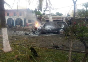 Califica FGR de «acto terrorista» el ataque con coche bomba en Michoacán