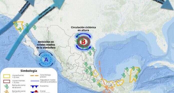 Un nuevo frente frío se aproximará al noroeste de México