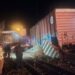 Cuerpos de emergencia atienden incidente con vagón de tren en Nogales
