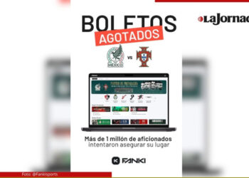 Boletos para el partido México-Portugal se agotan en menos de cuatro horas