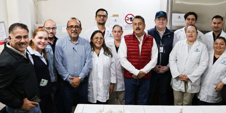 LAMARQUE SUPERVISA CALIDAD DEL AGUA EN PLANTAS POTABILIZADORAS 3 Y 4 OOMAPASC