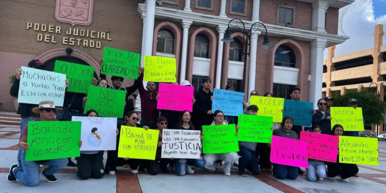 Jóvenes de Bahía de Kino convocan a marcha pacífica en apoyo a Alejandro, Kevin y Angel