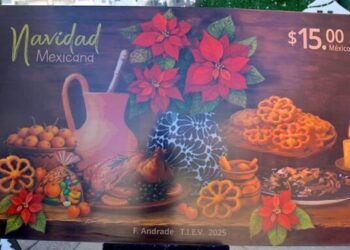 Dan Toño Astiazarán y Servicio Postal Mexicano circulación a estampilla ‘Navidad Mexicana’