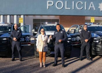 Recibe Ayuntamiento de Guaymas unidades para Seguridad Pública y Tránsito Municipal