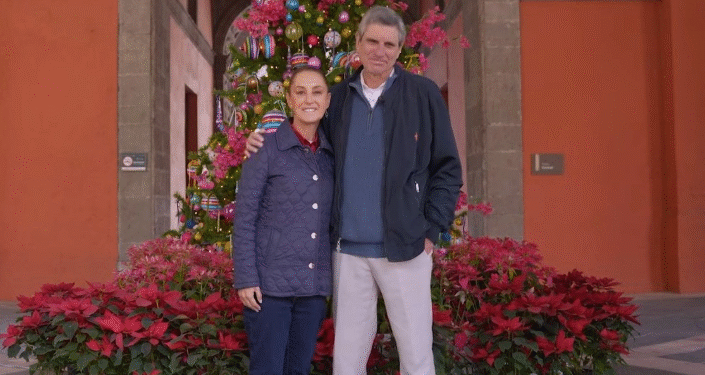 Sheinbaum destaca amor, fraternidad y esfuerzo de los mexicanos en mensaje de Navidad