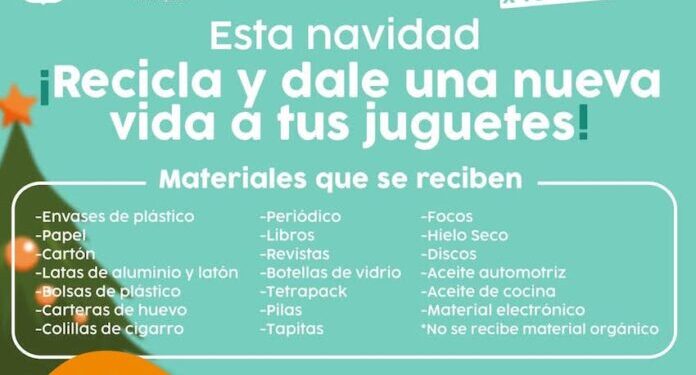 Invita Ayuntamiento de Hermosillo a donar juguetes con la campaña “Recicla y dale una nueva vida a tus juguetes”