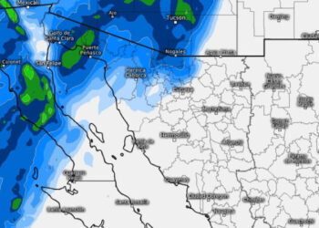 Prevén vientos fuertes, lloviznas y contrastes de temperatura en Sonora