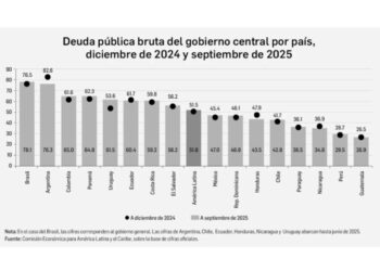 Cepal: pago de intereses de la deuda de AL representa 70% del gasto en educación