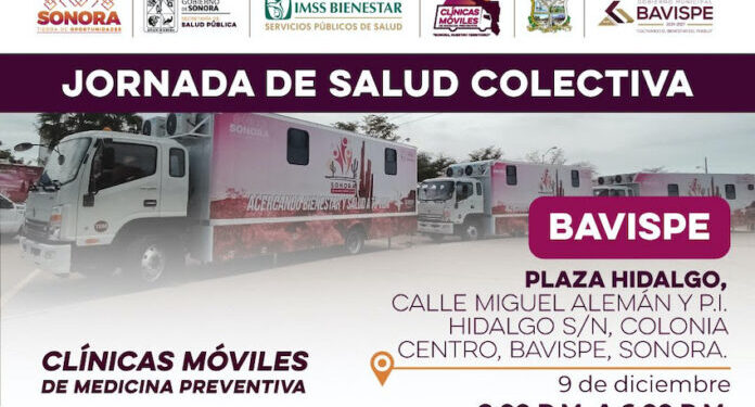 Clínicas Móviles acercarán salud gratuita a Villa Hidalgo, Huásabas y Bavispe