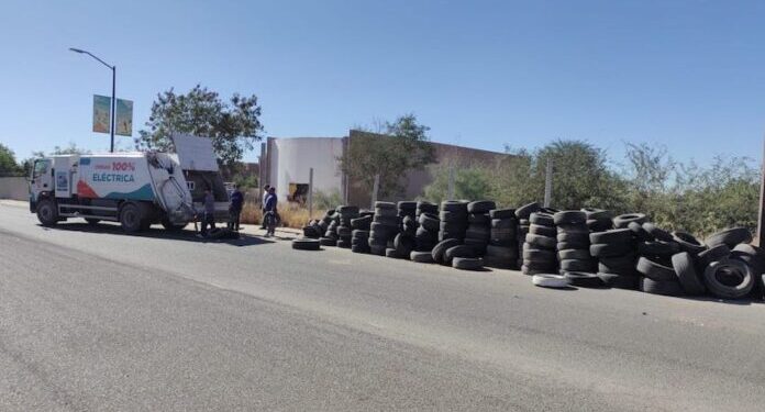 Recibe jornada de Llantatón mil 88 llantas en el norponiente de Hermosillo
