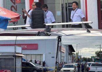 MARINO ES ASESINADO FRENTE AL BANCO POR 400 MIL PESOS