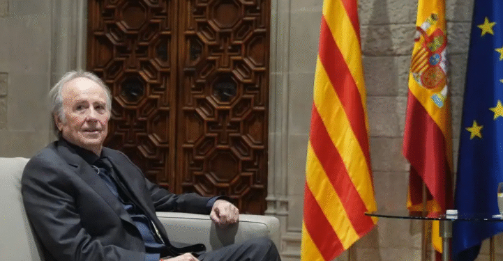 Recibe Joan Manuel Serrat la Medalla de Oro de la Generalitat de Cataluña