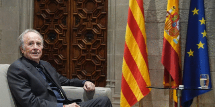 Recibe Joan Manuel Serrat la Medalla de Oro de la Generalitat de Cataluña