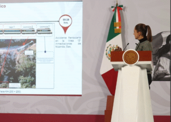 Atención a víctimas y esclarecer con rigor descarrilamiento del tren Transístmico, prioridades: Sheinbaum
