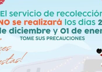 Informa Ayuntamiento de Hermosillo suspensión de servicio de recolección los días 25 de diciembre y 1 de enero