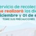 Informa Ayuntamiento de Hermosillo suspensión de servicio de recolección los días 25 de diciembre y 1 de enero