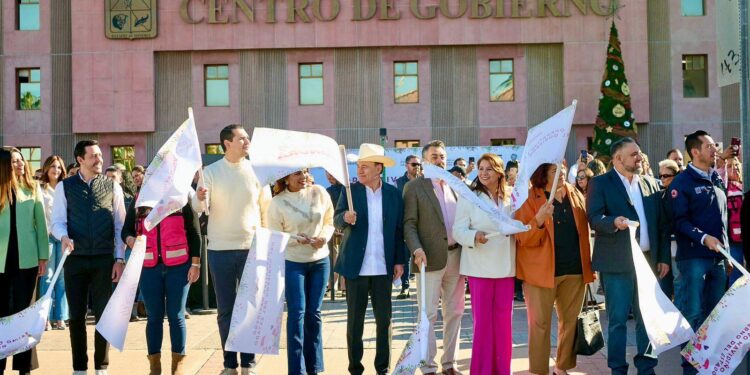 Gobernador Durazo inicia Operativo Navideño con más de 250 mil apoyos para familias de todo el estado
