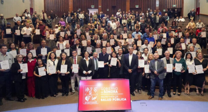 Celebra Salud Sonora Premio Nacional de Antigüedad 2025