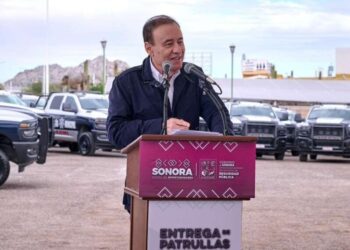 Gobernador Durazo amplía la fuerza policial en 21 municipios con nuevas unidades y más elementos capacitados