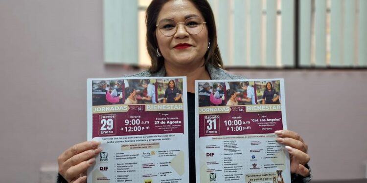 Inicia Ayuntamiento Jornadas de Bienestar Social en escuelas y colonias