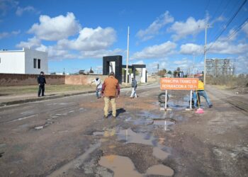 El Gobierno de Agua Prieta inició el Plan Emergente de Conservación de Vialidades