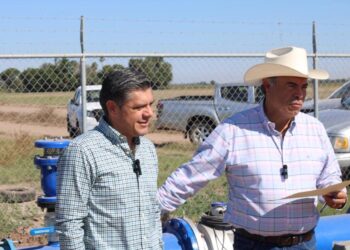 Beto Vázquez garantiza el abasto de agua con el Acueducto El Etchoropo