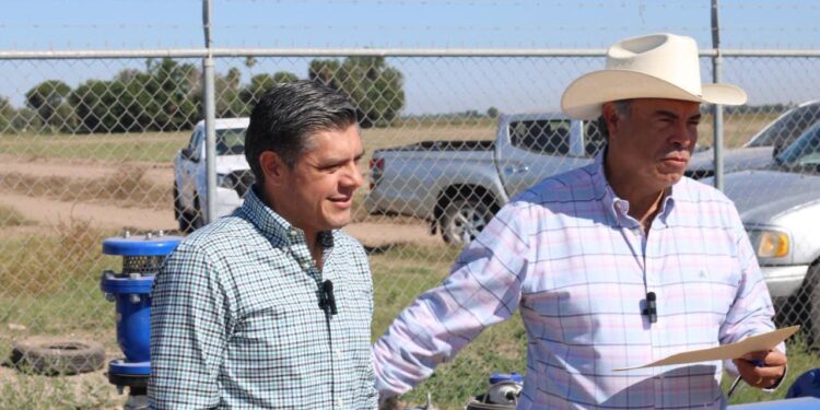 Beto Vázquez garantiza el abasto de agua con el Acueducto El Etchoropo