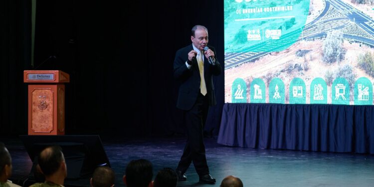 Reconoce Colegio de la Defensa Nacional a Gobernador Durazo por resultados del Plan Sonora en el estado
