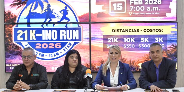 Convocan a la tercera edición de la carrera “21K-ino Run” en Bahía de Kino