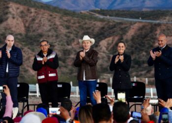 Sheinbaum y Durazo saldan deuda histórica; entregan carretera Bavispe-Nuevo Casas Grandes en beneficio de miles de sonorenses