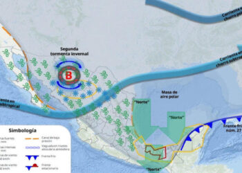 Se esperan temperaturas mínimas desde los -10°C a los 0°C en la sierra