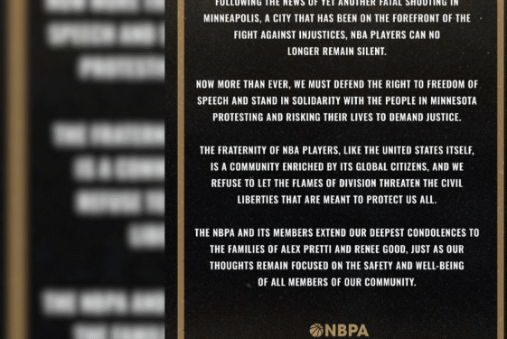 Sindicato de jugadores de la NBA condena violencia y llama a solidarizarse con protestas en Minesota