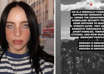 Billie Eilish apoya en Instagram críticas contra ICE